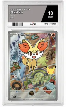 2026 POKEMON MEP EN HOLO #059 FENNEKIN MPE 10 GEM/MT — graded card up for auction