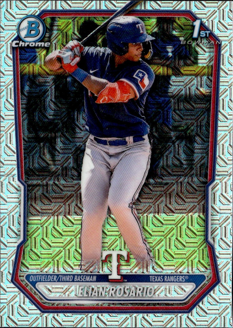 2026 Topps Bowman Chrome Elian Rosario graded slab