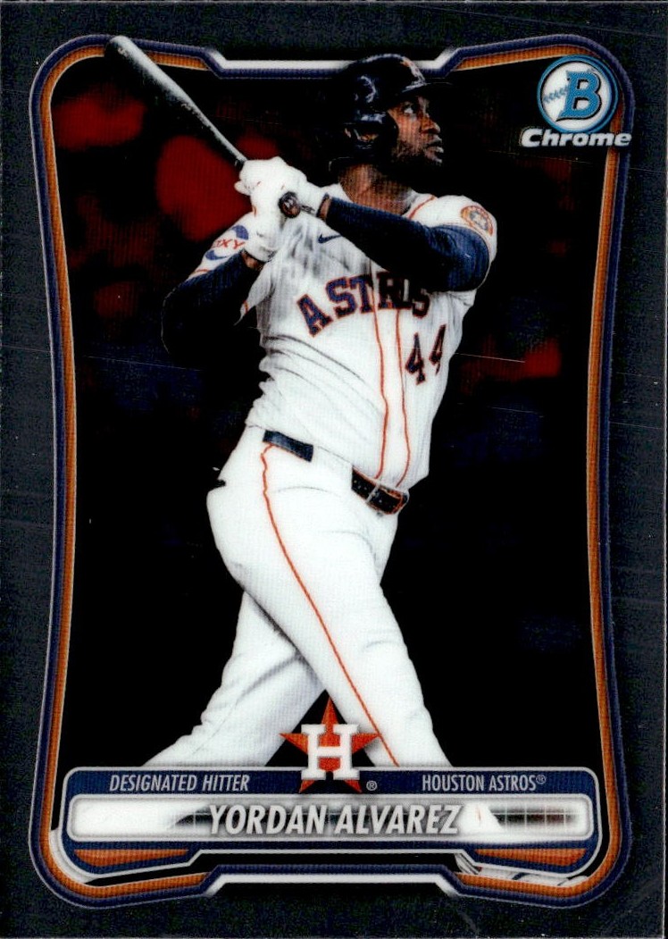 2026 Topps Bowman Chrome Yordan Alvarez graded slab