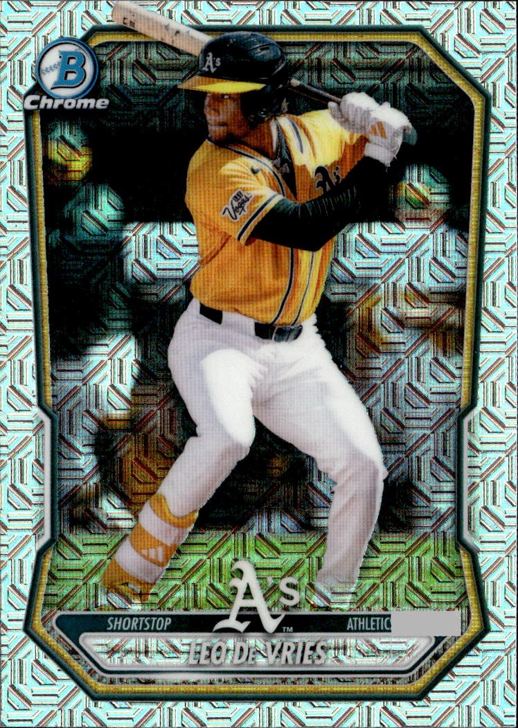 2026 Bowman Chrome Leo De Vries graded slab