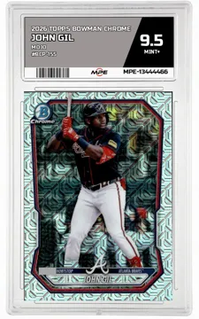2026 TOPPS BOWMAN CHROME MOJO #BCP-155 JOHN GIL MPE 9.5 MINT+ — graded card up for auction