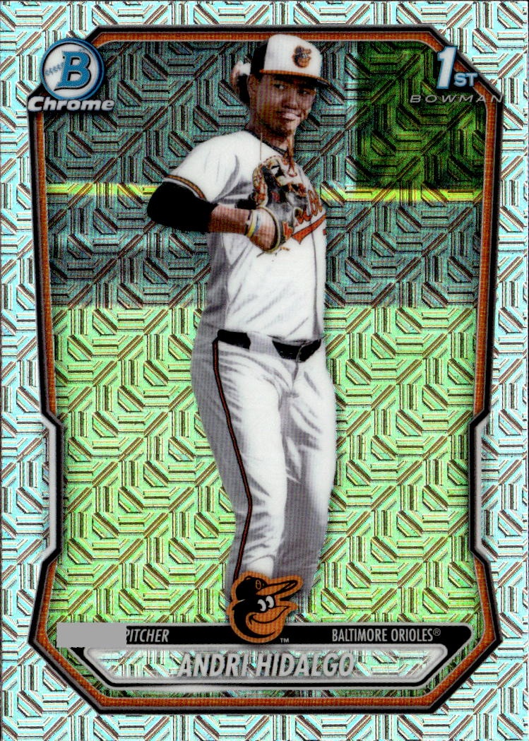 2026 Bowman Chrome Andri Hidalgo graded slab