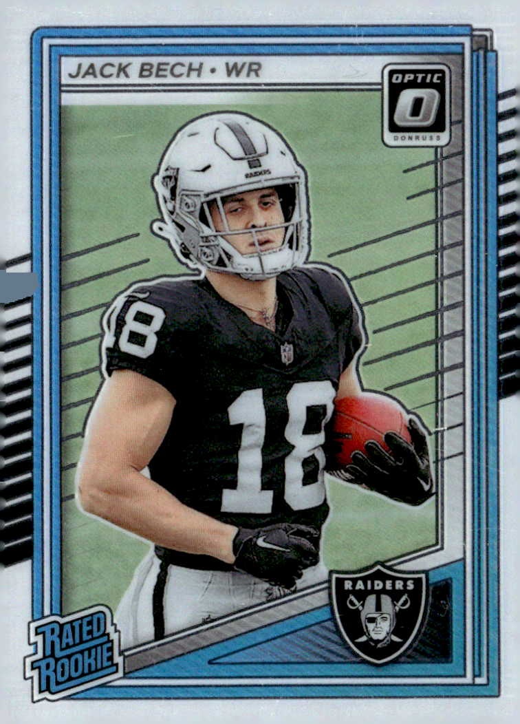 2025 Donruss Optic Jack Bech graded slab