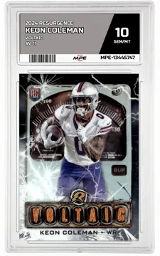 2024 RESURGENCE VOLTAIC #V-11 KEON COLEMAN MPE 10 GEM/MT — graded card up for auction