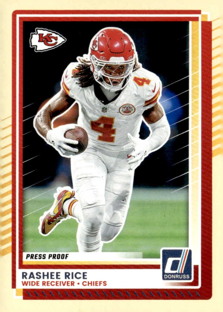 2025 Donruss Rashee Rice graded slab