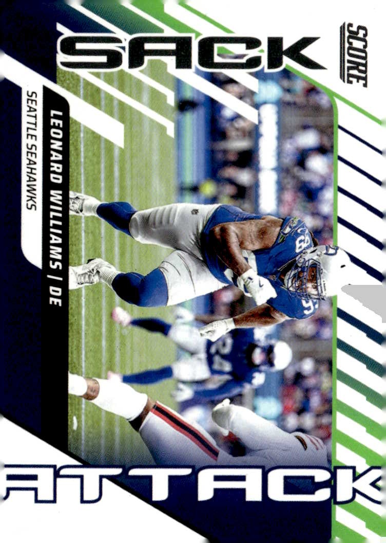 2025 Score Leonard Williams graded slab