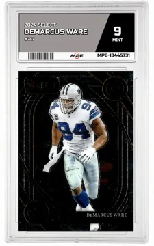 2024 SELECT #247 DEMARCUS WARE MPE 9 MINT — graded card up for auction