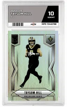 2025 ELITE #50 TAYSOM HILL MPE 10 GEM/MT — graded card up for auction