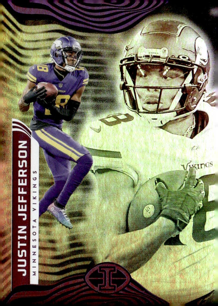 2022 Illusions Justin Jefferson graded slab