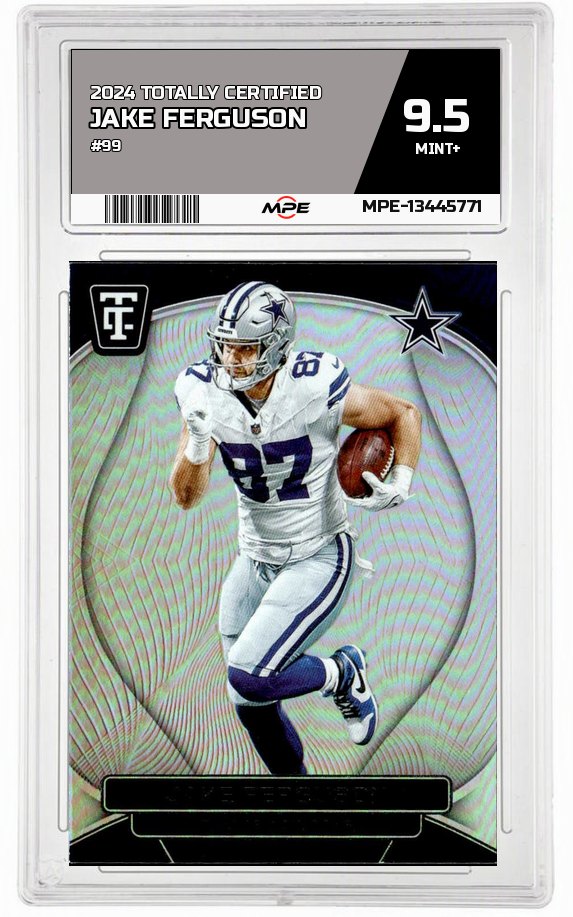 2024 TOTALLY CERTIFIED #99 JAKE FERGUSON MPE 9.5 MINT+ — graded card auctioned from the MPE vault