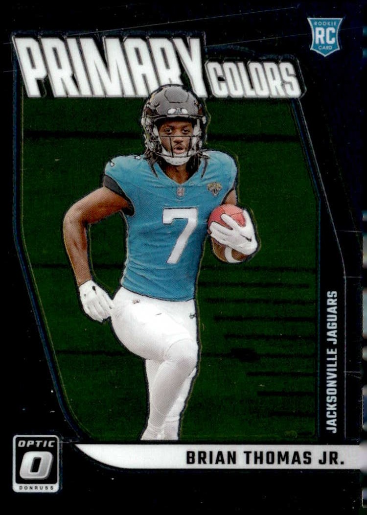 2024 Donruss Optic Brian Thomas Jr. graded slab