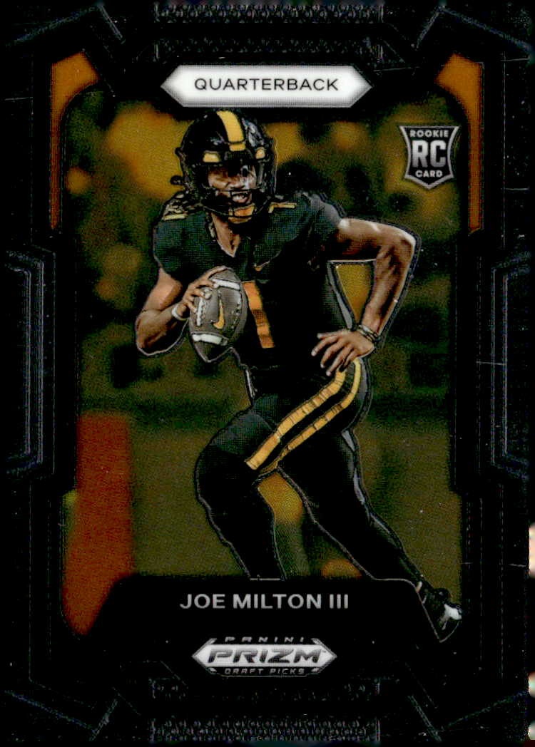 2024 Prizm Draft Picks Joe Milton III graded slab