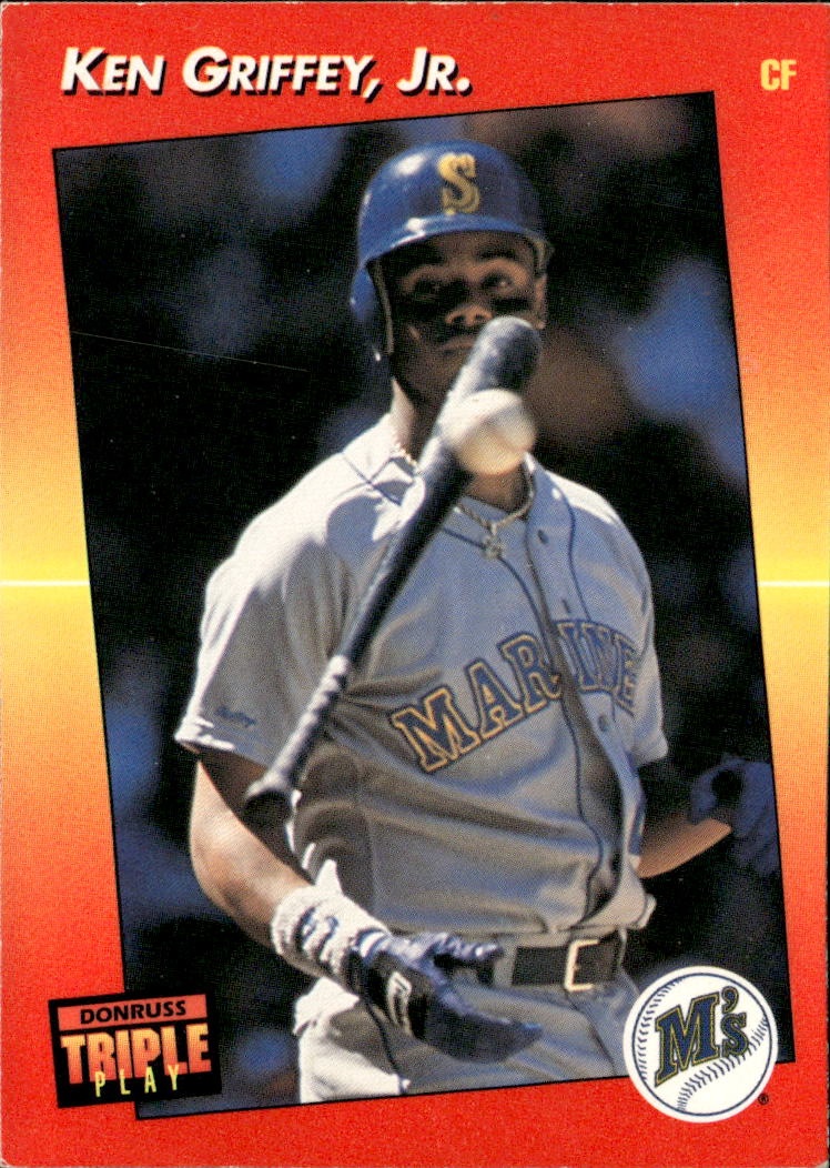 1992 Donruss Triple Play Ken Griffey Jr. graded slab
