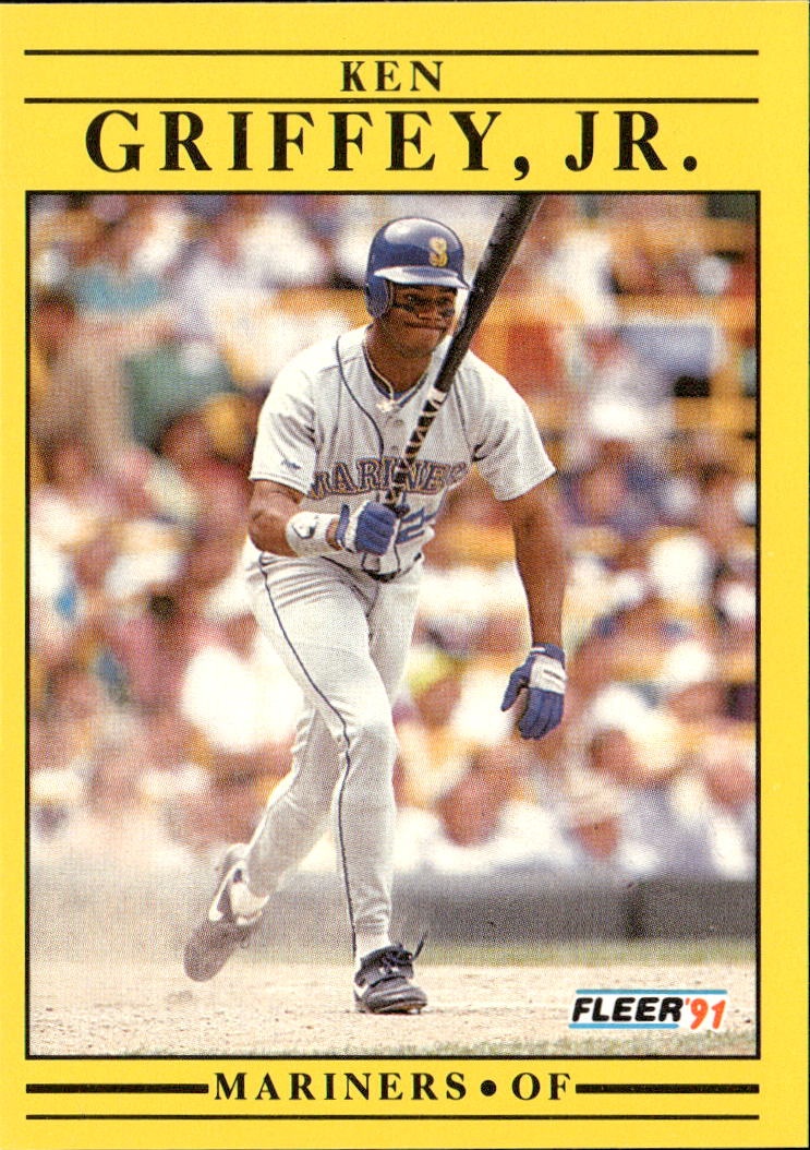 1991 Fleer Ken Griffey, Jr. graded slab