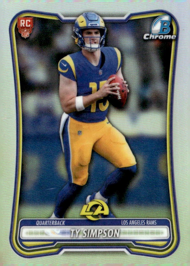 2026 Bowman Ty Simpson graded slab