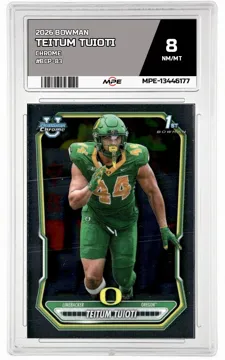 2026 BOWMAN CHROME #BCP-83 TEITUM TUIOTI MPE 8 NM/MT — graded card up for auction