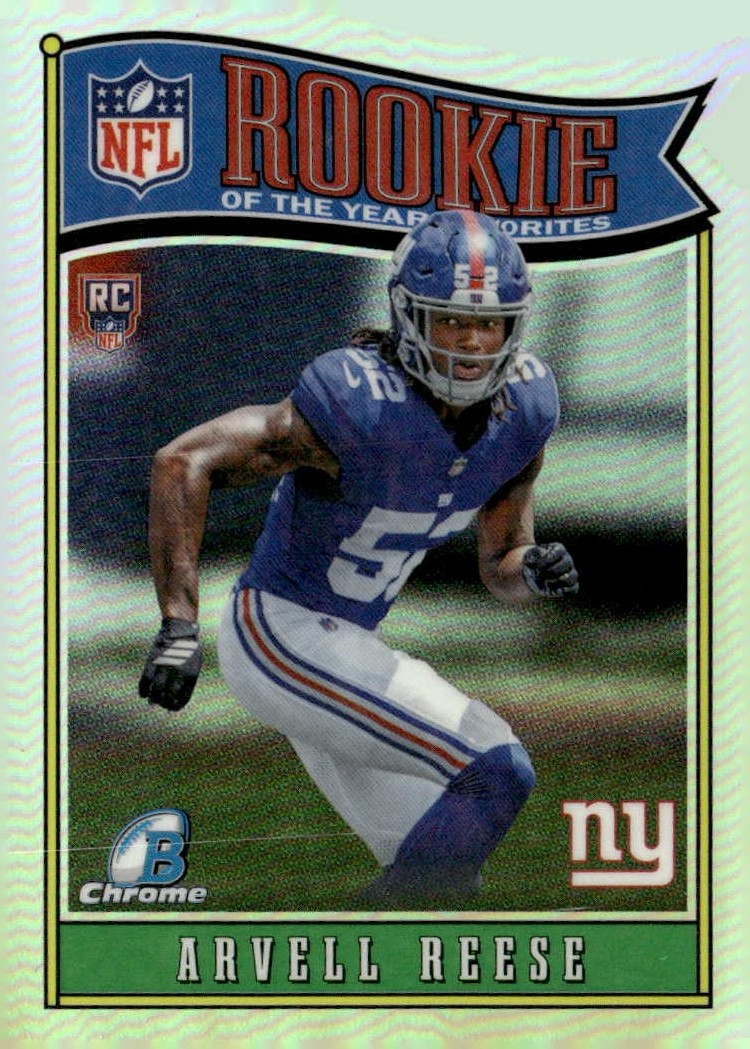 2026 Bowman Arvell Reese graded slab