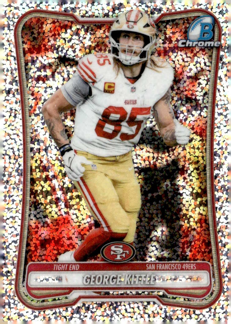 2026 Bowman George Kittle graded slab