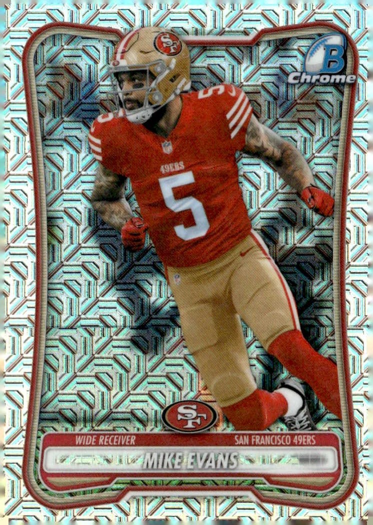 2026 Bowman Mike Evans graded slab