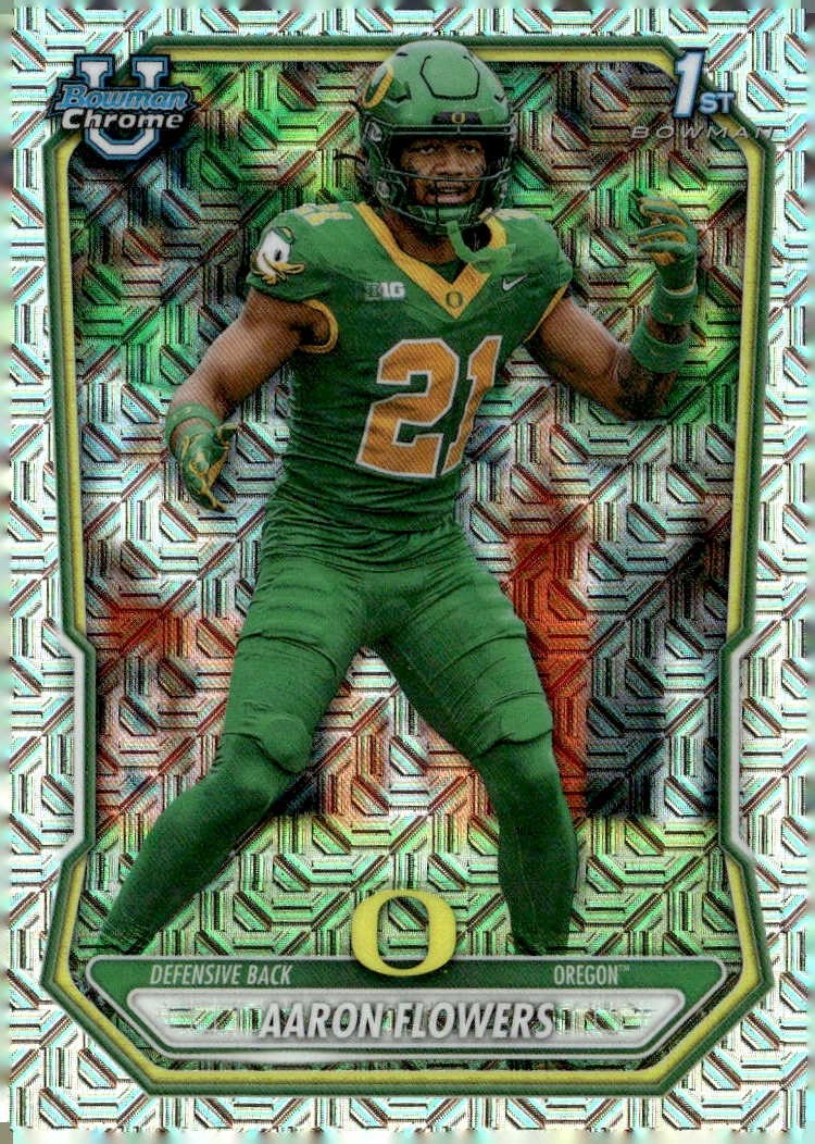 2026 Bowman Aaron Flowers graded slab