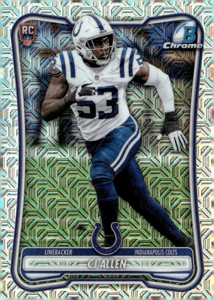 2026 Bowman Cj Allen graded slab