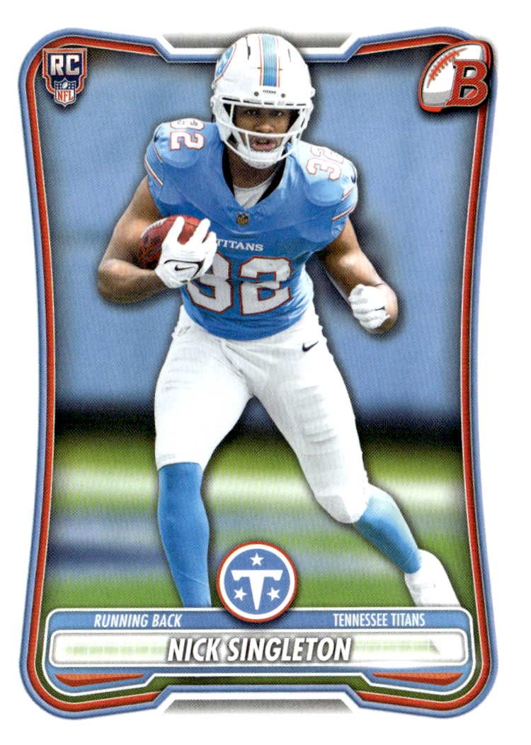 2026 Bowman Nick Singleton graded slab