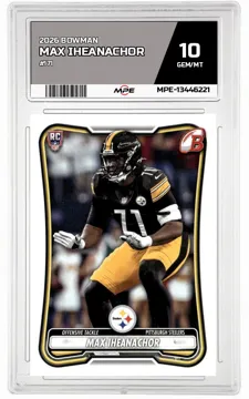 2026 BOWMAN #171 MAX IHEANACHOR MPE 10 GEM/MT — graded card up for auction