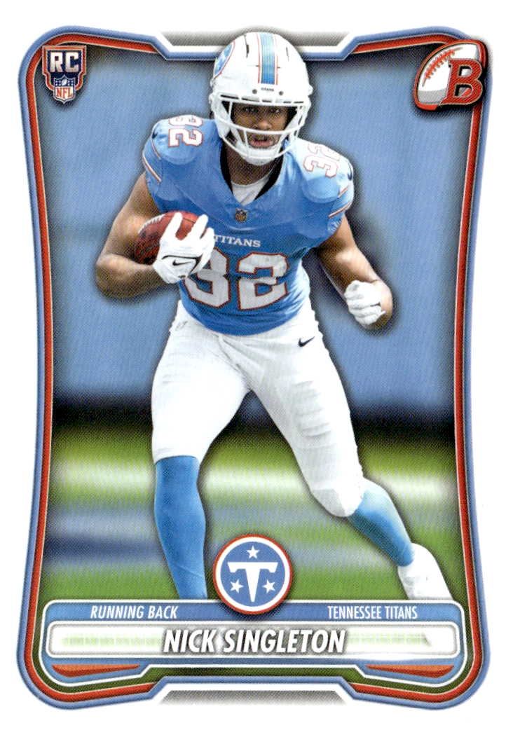 2026 Bowman Nick Singleton graded slab