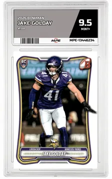 2026 BOWMAN #188 JAKE GOLDAY MPE 9.5 MINT+ — graded card up for auction