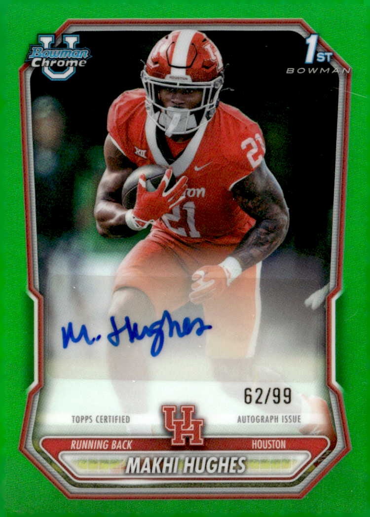 2026 Bowman Makhi Hughes graded slab
