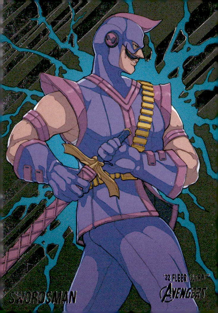 2022 Ultra Avengers Swordsman graded slab