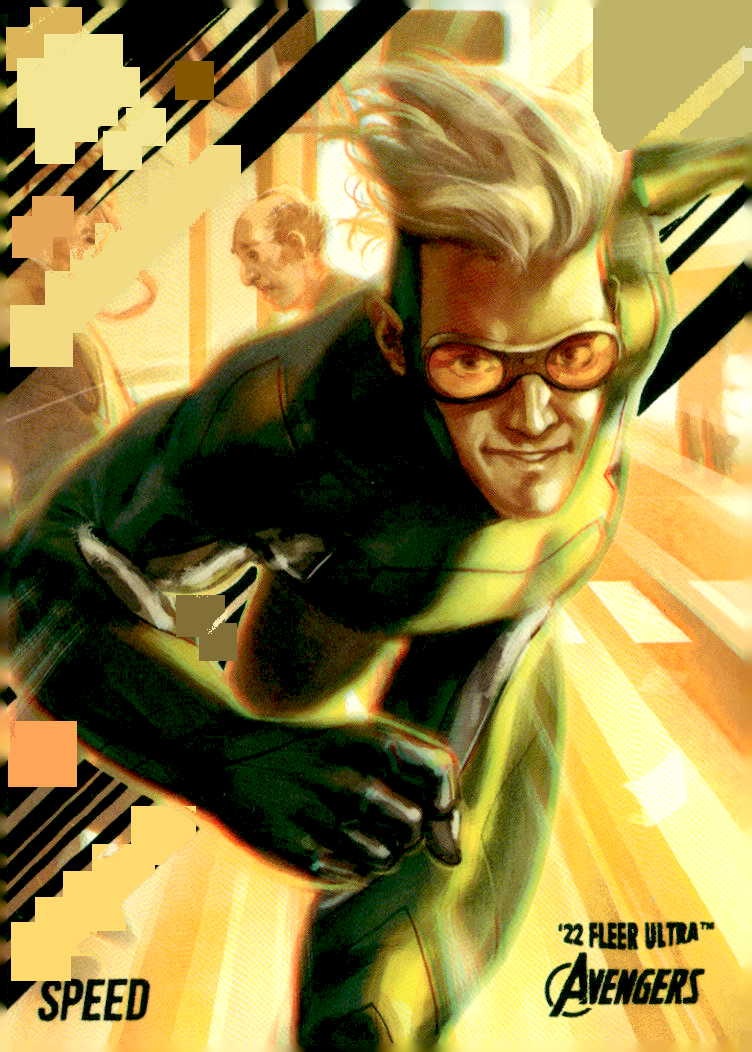 2022 Ultra Avengers Speed graded slab