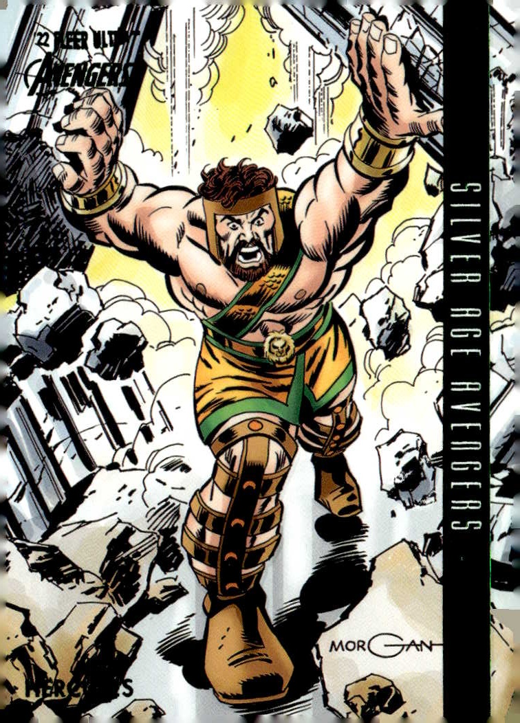 2022 Ultra Avengers Hercules graded slab