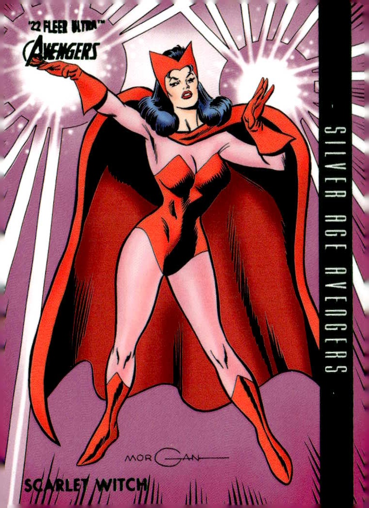 2022 Ultra Avengers Scarlet Witch graded slab