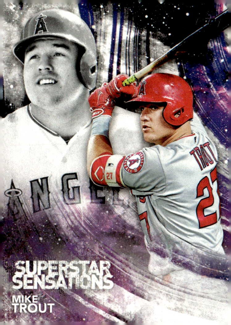2018 Topps Mike Trout graded slab