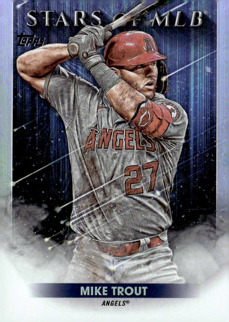 2022 Topps Mike Trout graded slab