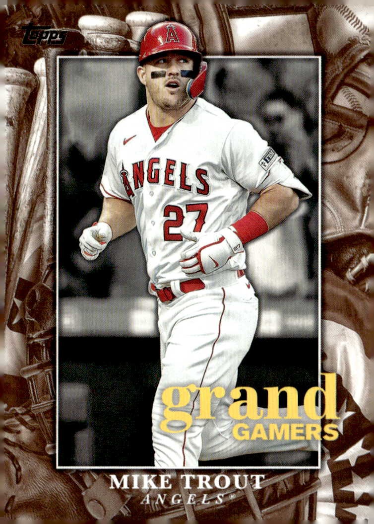 2024 Topps Mike Trout graded slab