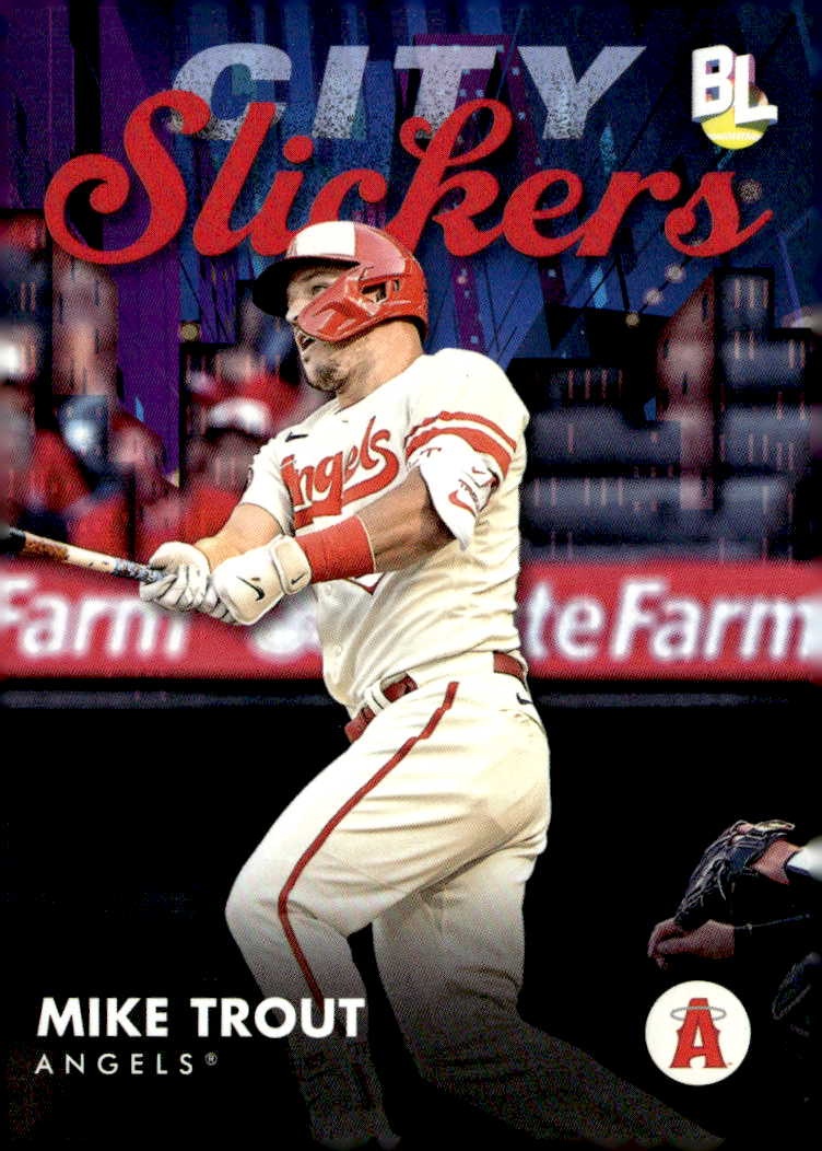 2023 Topps Big League Mike Trout graded slab