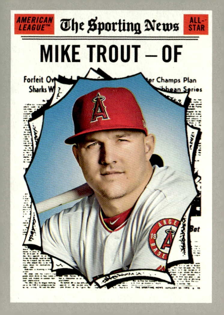 Mike Trout graded slab