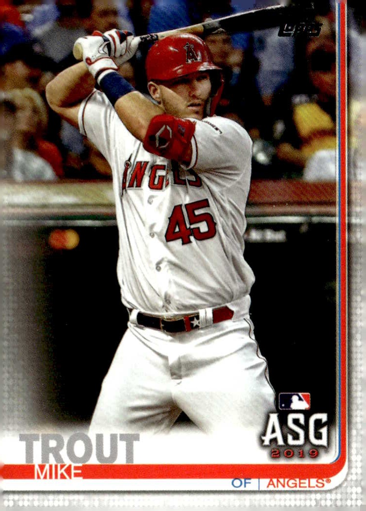 Mike Trout graded slab