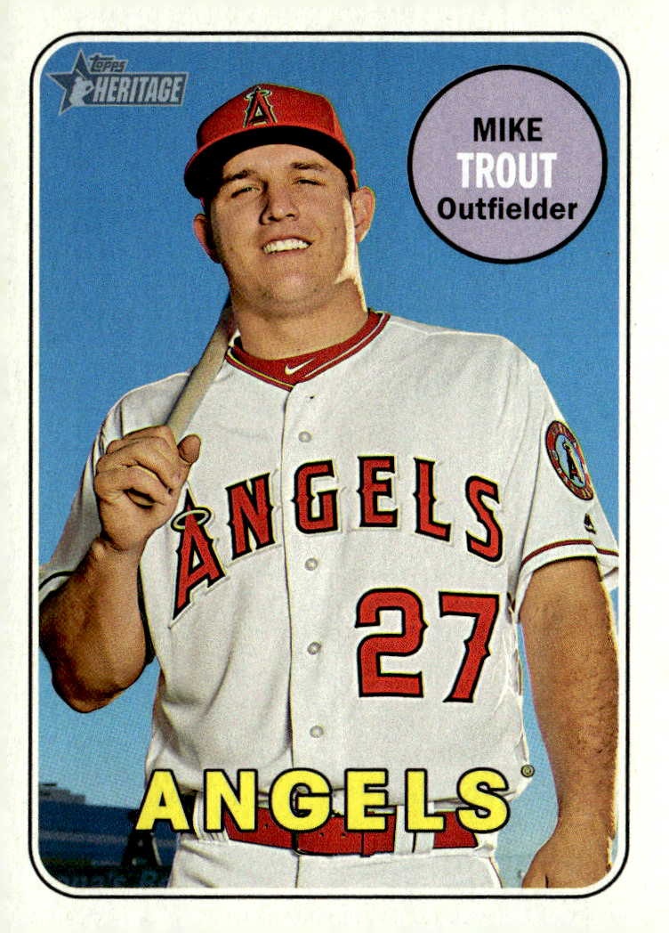 Mike Trout graded slab