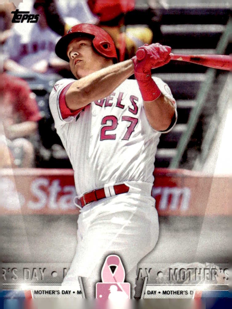 Mike Trout graded slab