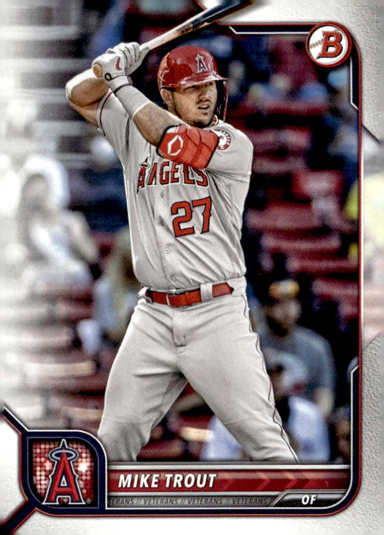Mike Trout graded slab