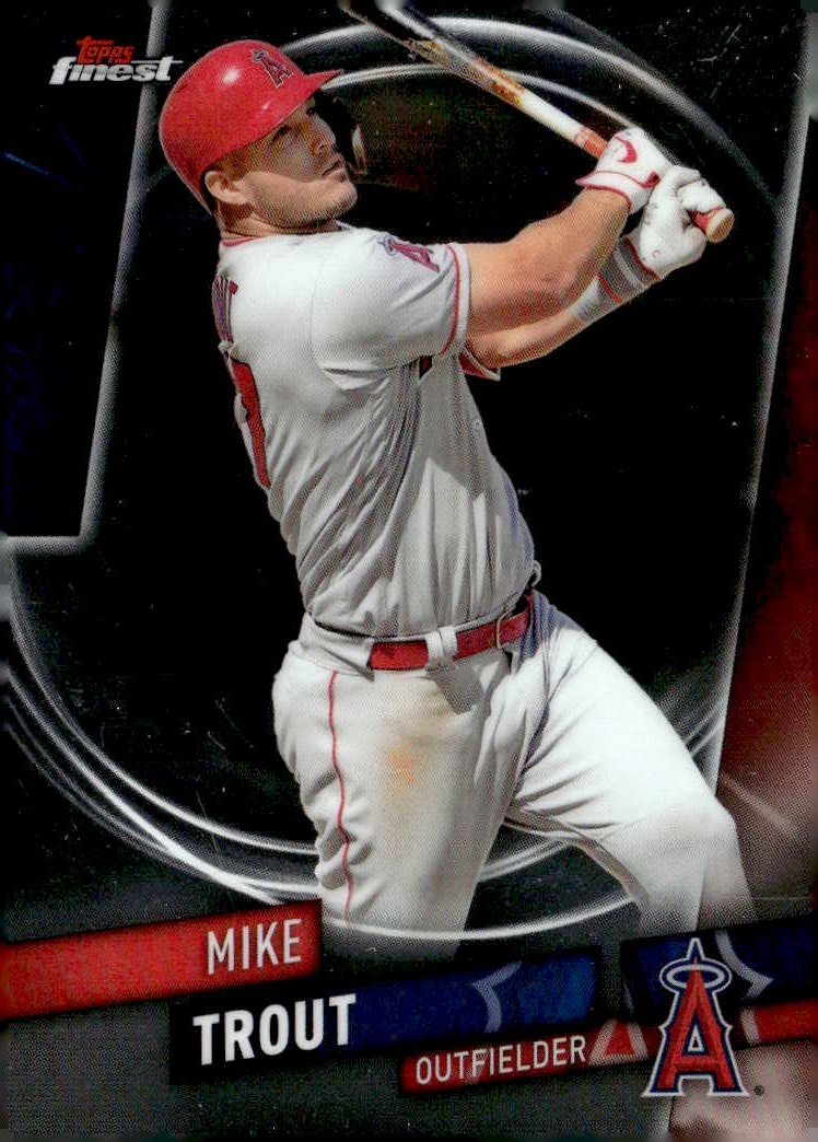 Mike Trout graded slab