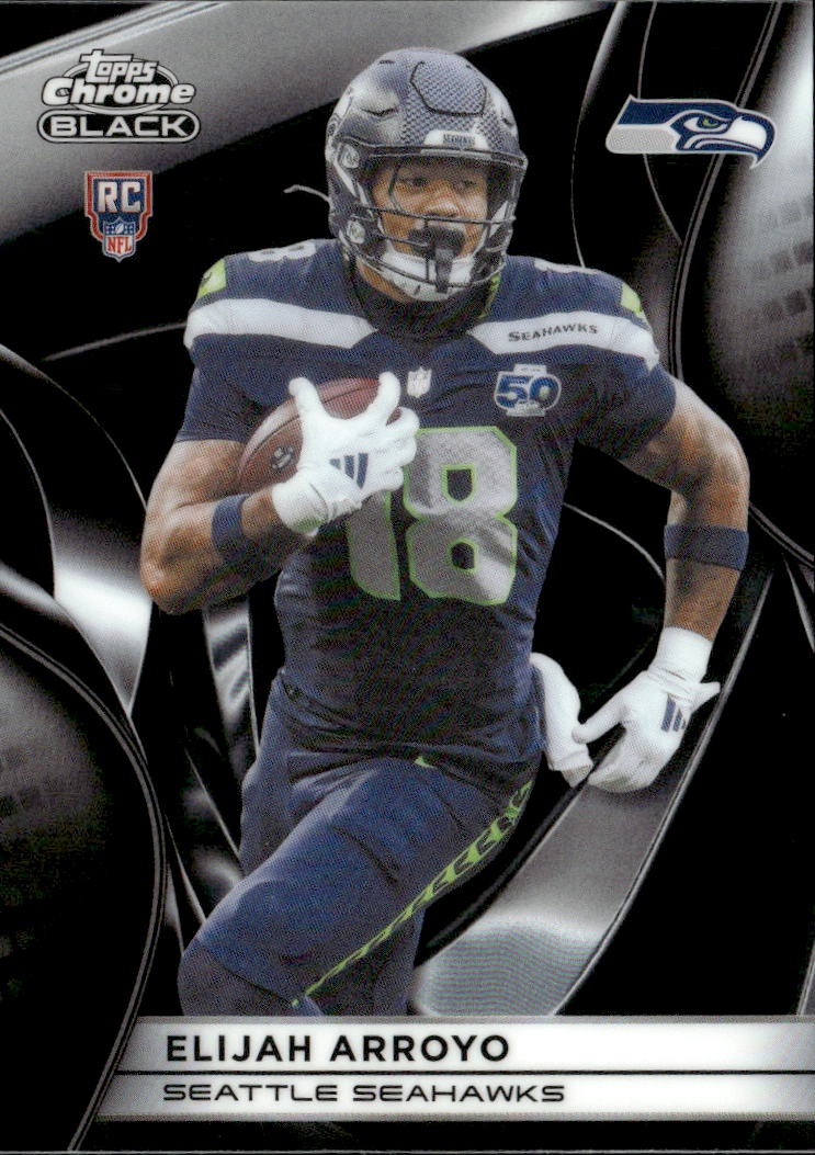 2025 Topps Chrome Black Elijah Arroyo graded slab