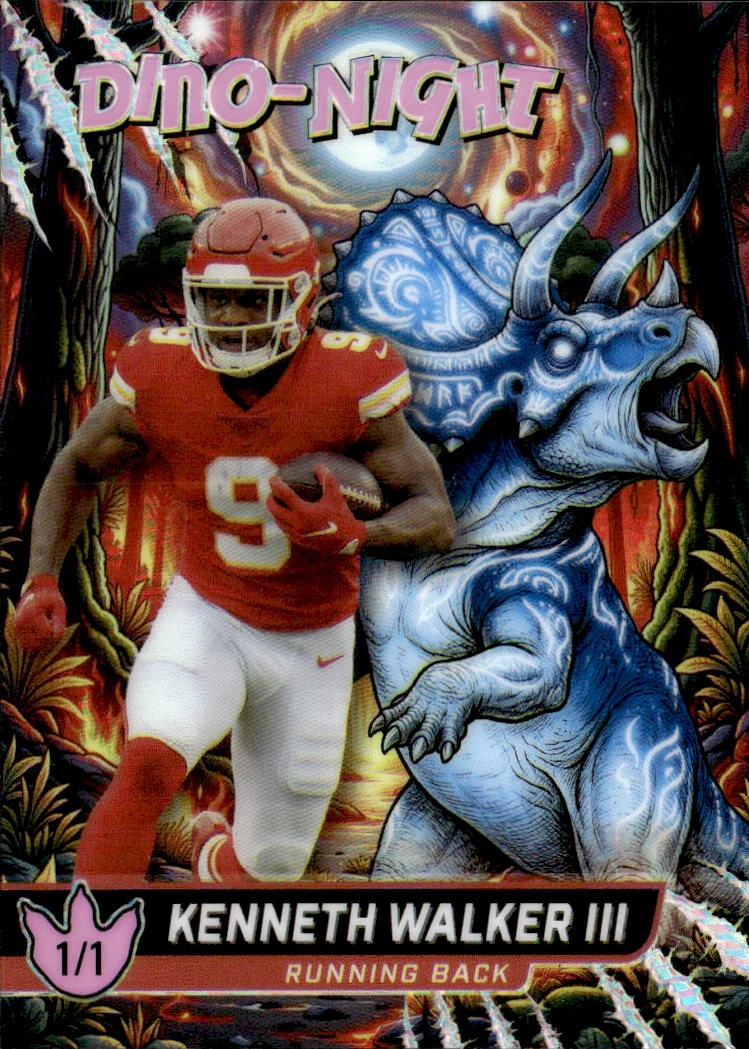 Kenneth Walker III graded slab
