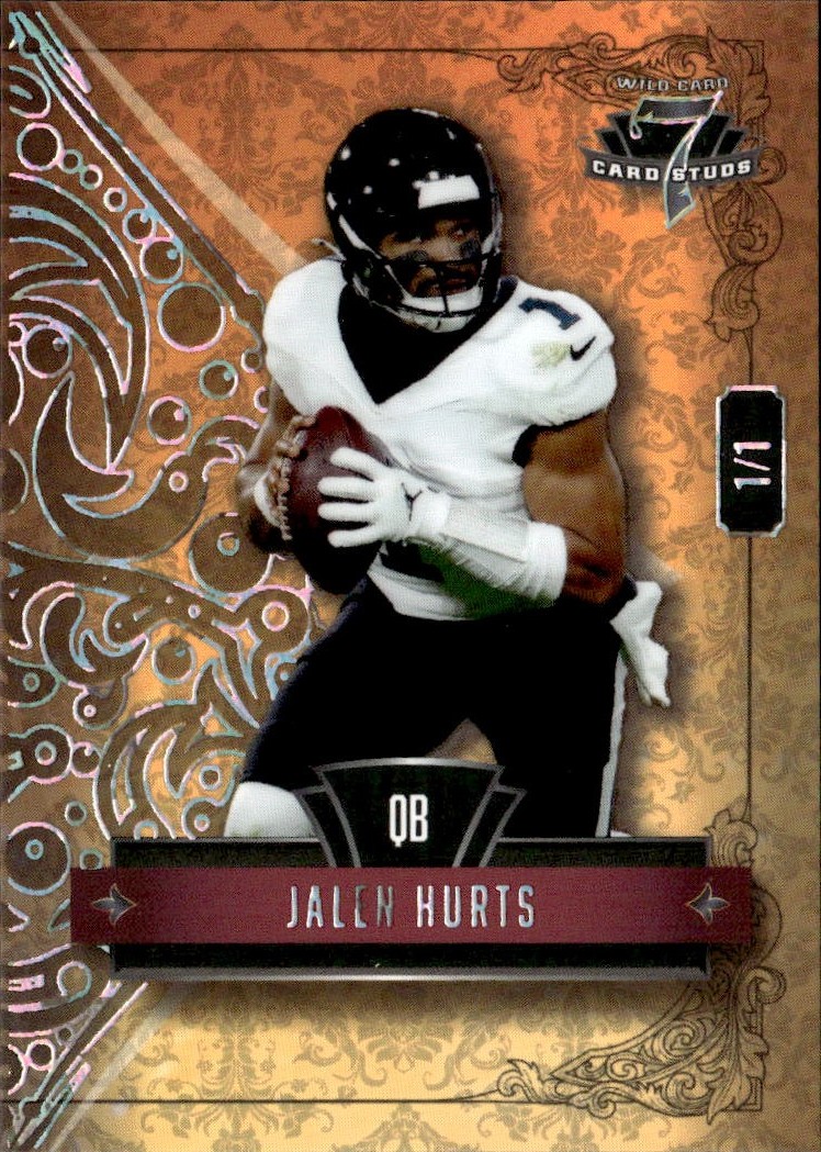 2026 7 Card Studs Jalen Hurts graded slab