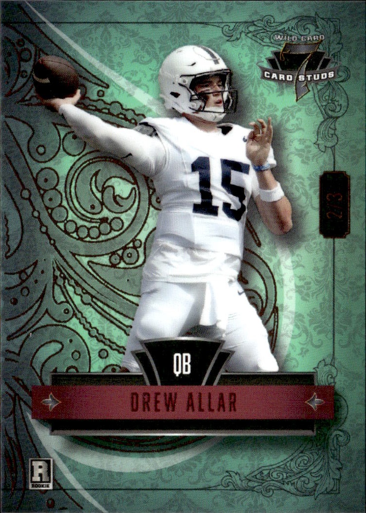 2026 Wc 7 Card Studs Drew Allar graded slab