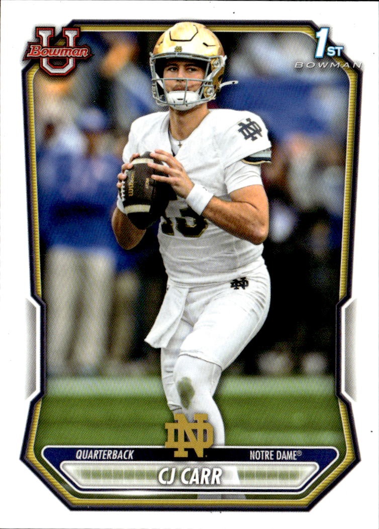 2026 Bowman Cj Carr graded slab