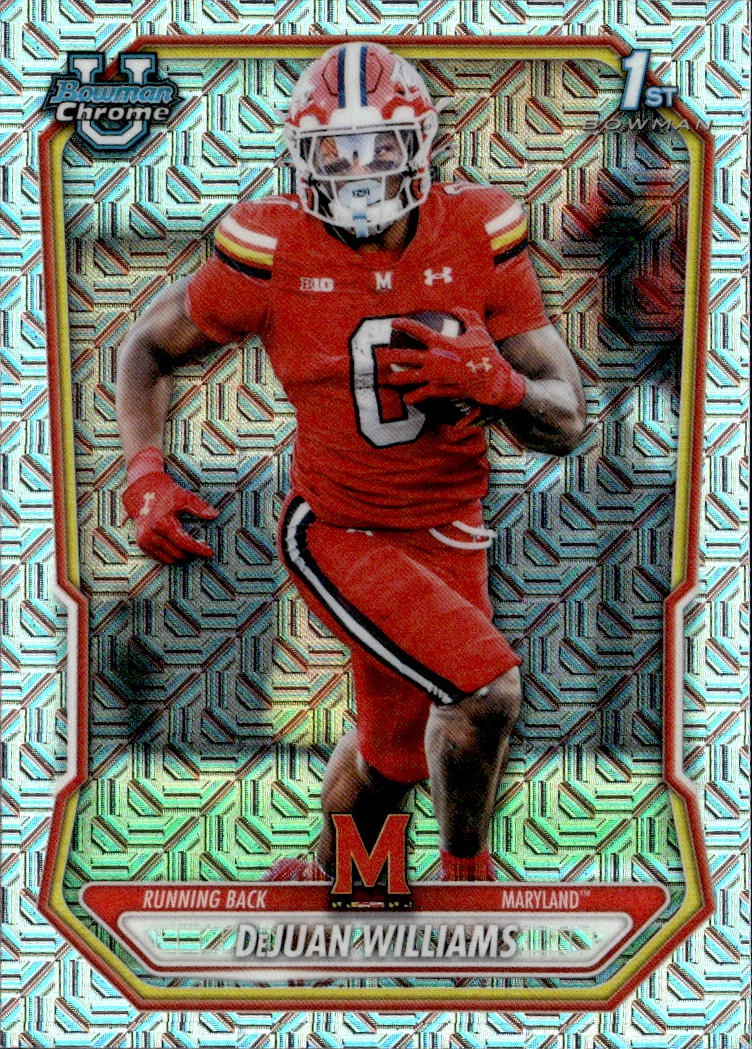 2026 Bowman Dejuan Williams graded slab